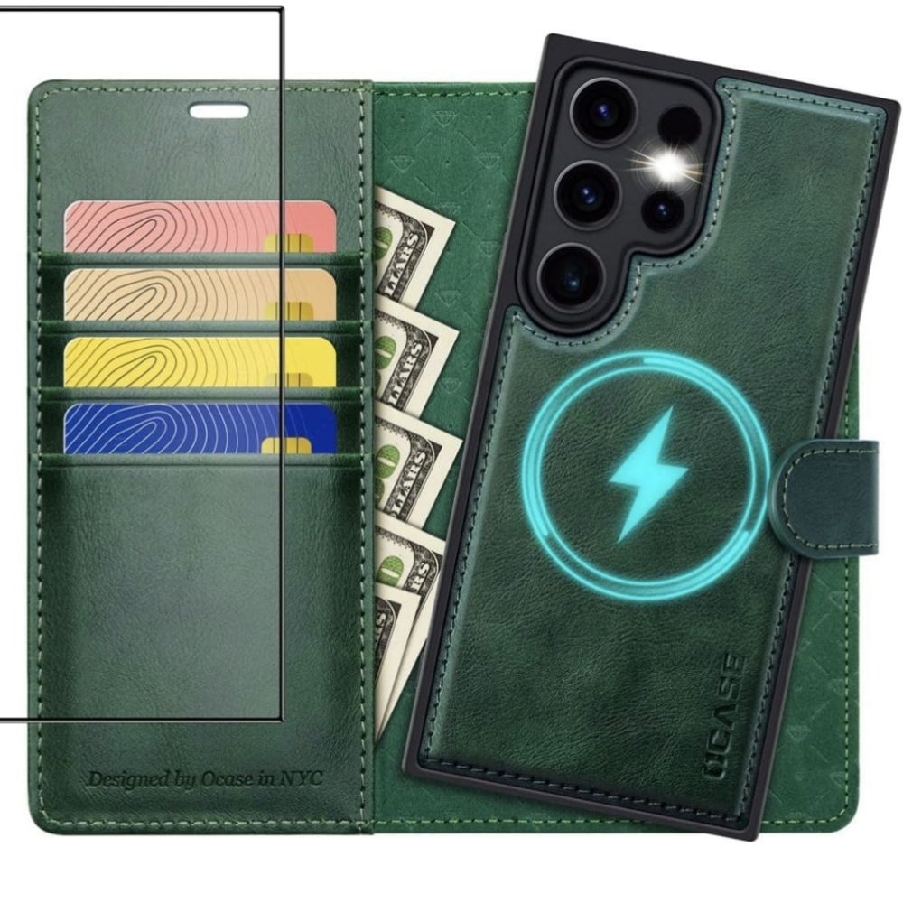 NWOB OCASE Samsung Galaxy S24 Ultra Detachable Wallet Magnetic Case